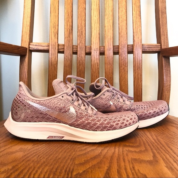 Nike Zoom Pegasus Shoes, Metallic Pink, Size 7.5 - Picture 9 of 9